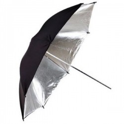 85cm Silver Umbrella