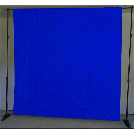 Blue fabric muslin backdrop 3 x 6m 150g